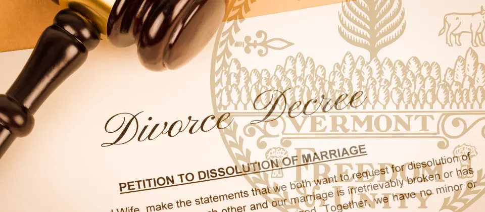 Guide to Vermont Divorce Records